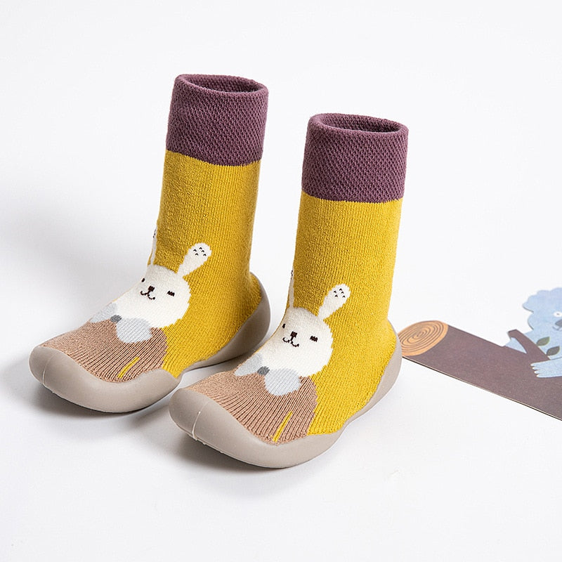 Kids Warm Cartoon Slipper Shoes
