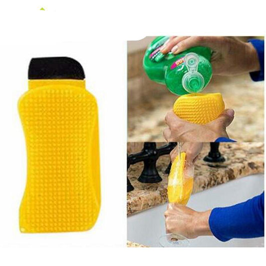 3-in-1 Multi-Function Silicone Cleaning Brush -2 Packs