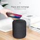 Portable Bluetooth Speaker With Wireless Charger