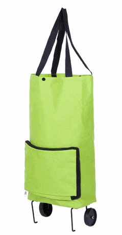 Folding Shopping Bag with Wheels