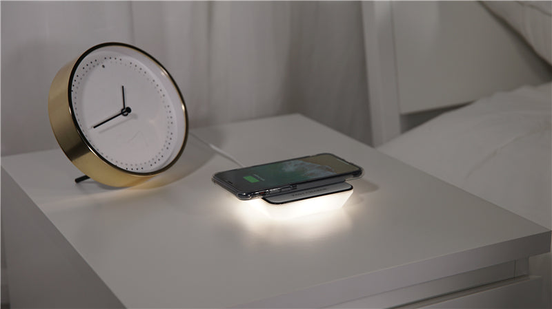 Wireless Charger with LED Night Light