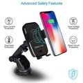 Automatic Clamping Wireless Car Charger Holder
