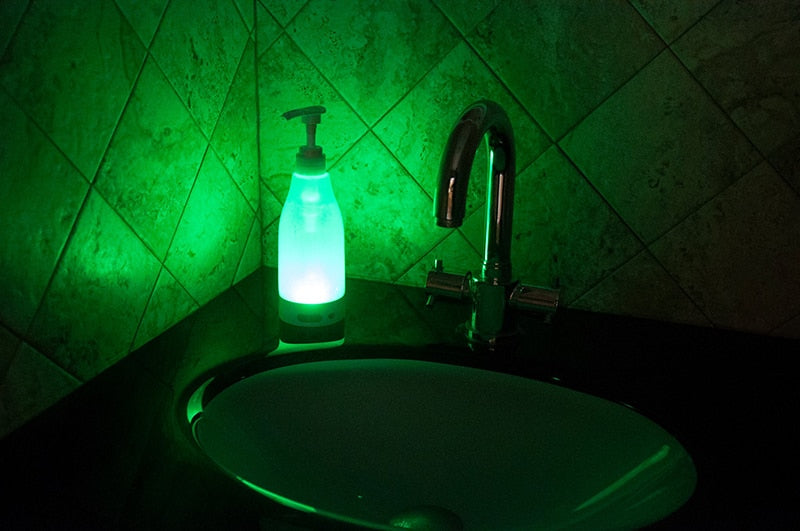 Soap Ilumi Bottle Dispenser Motion-Activated Nightlight