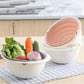 Multi-functional Drain Basket Plastic Double Layer Vegetable Washing Basket Portable Kitchen Fruit Basket Home Kitchen Storage