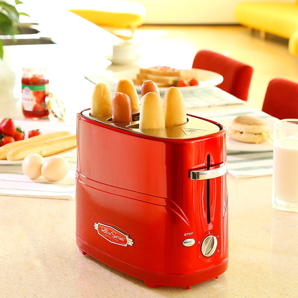 Pop-Up Hot Dog Toaster Bread Maker
