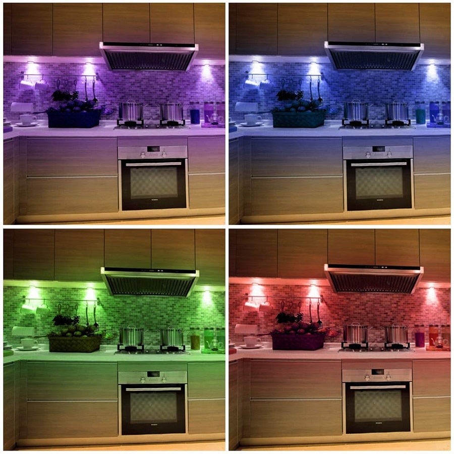 COLOR CHANGING REMOTE CONTROLLED LED WIRELESS LIGHTS