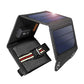 Portable Solar Power Charger 7W 5V 1A USB Mobile Power Bank For Phone