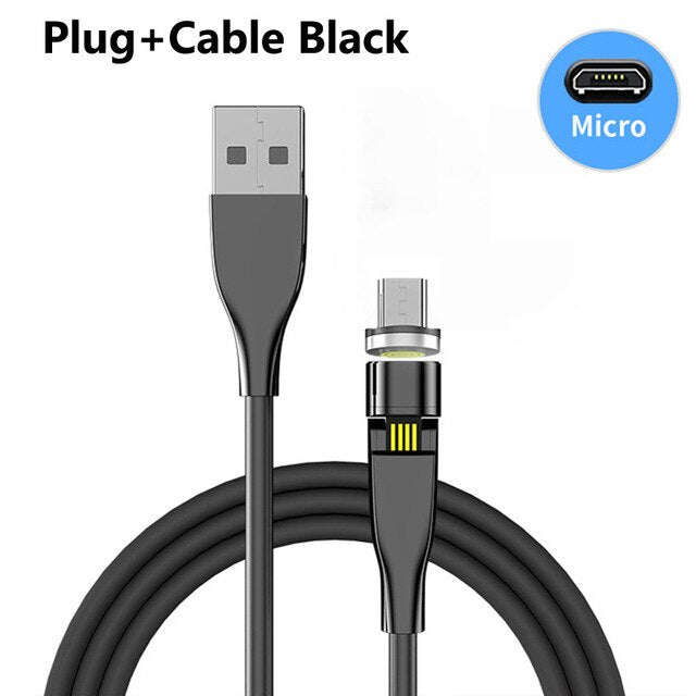 540 Rotating Magnetic Charging Cable